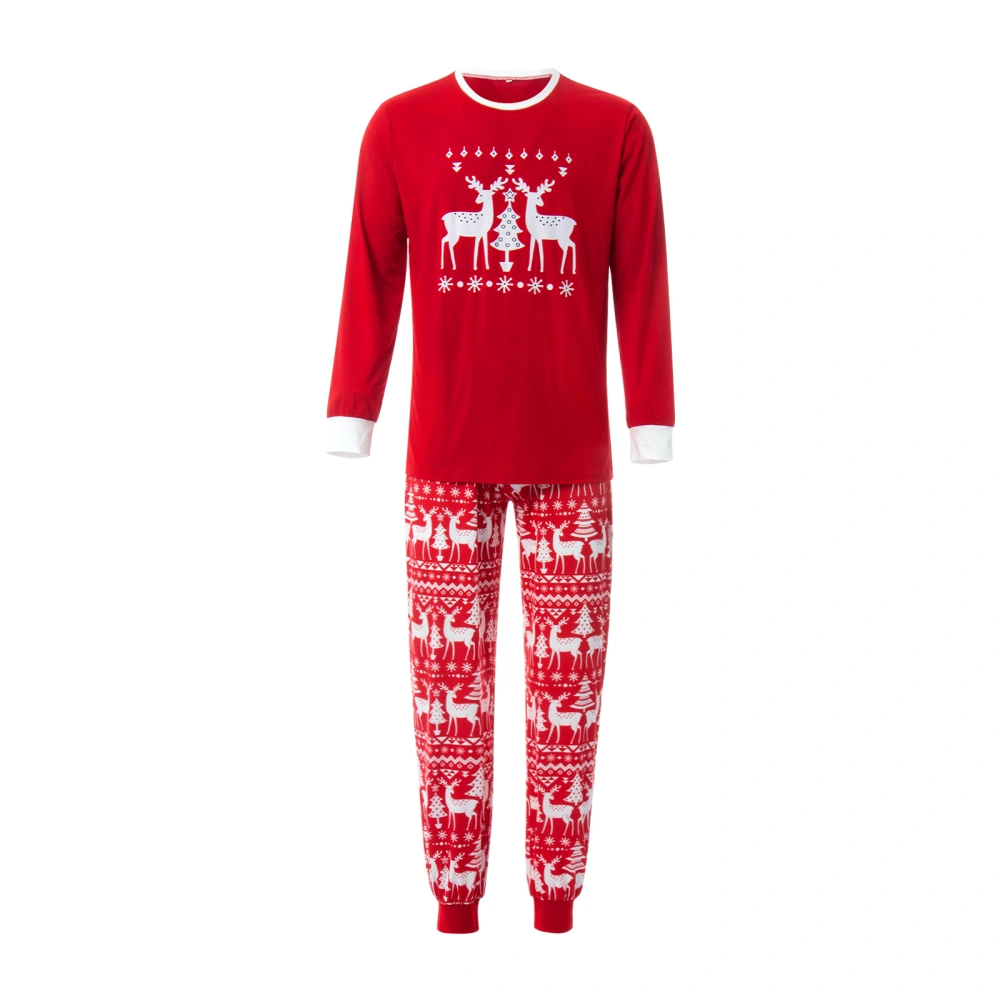 Christmas Parent-child Outfit, Long Sleeve Sleepwear/Jumpsuit