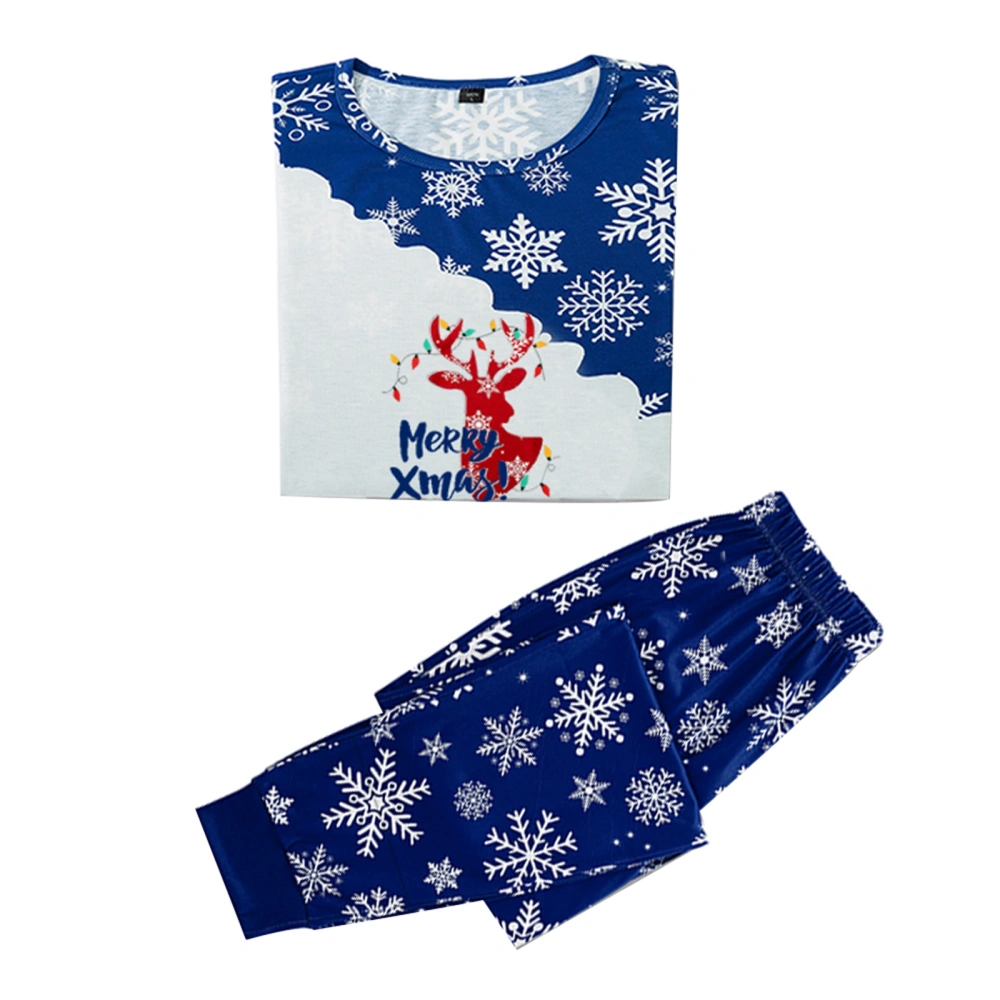 Long Sleeve Elk Print Tops + Snowflake Pants or Long Sleeve Jumpsuit