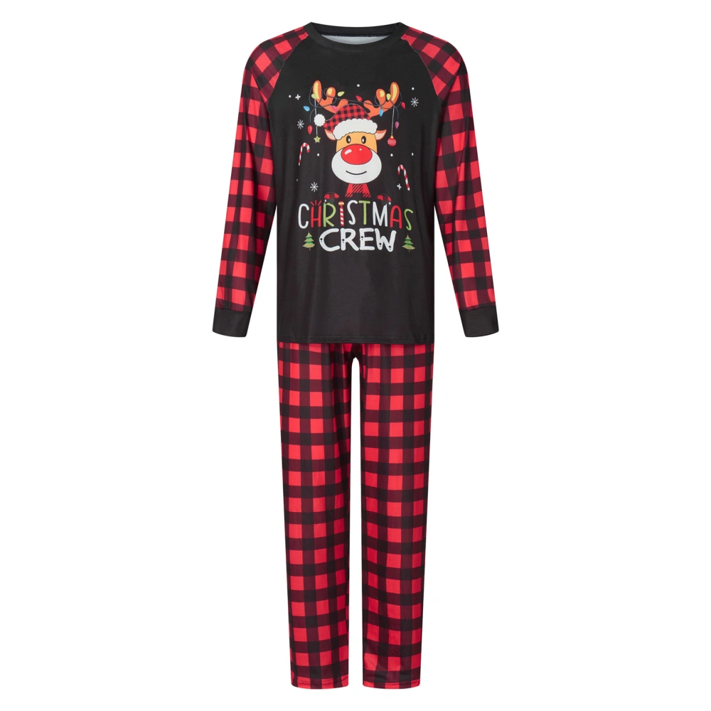 Family Matching Christmas Pajamas, Romper/Long Sleeve Tops + Pants Set