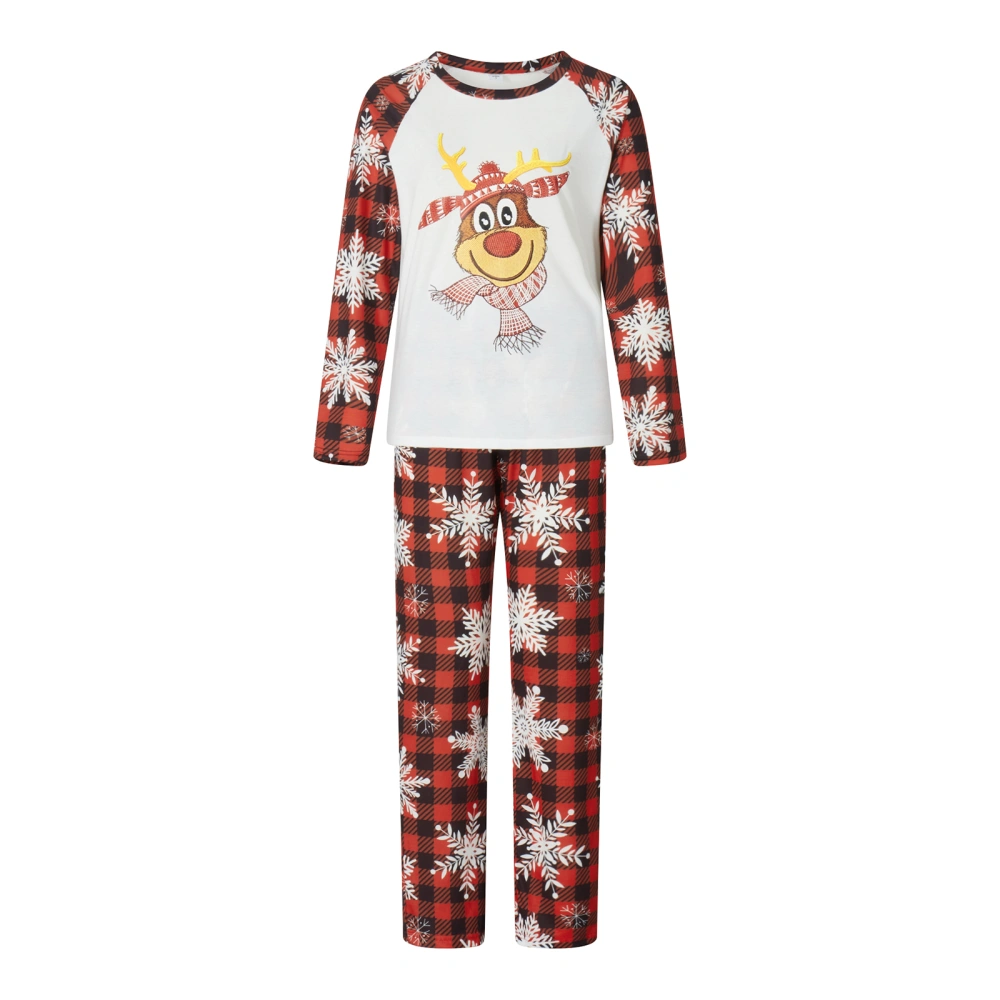 Family Matching Christmas Pajamas, Baby Romper/Tops + Pants Set