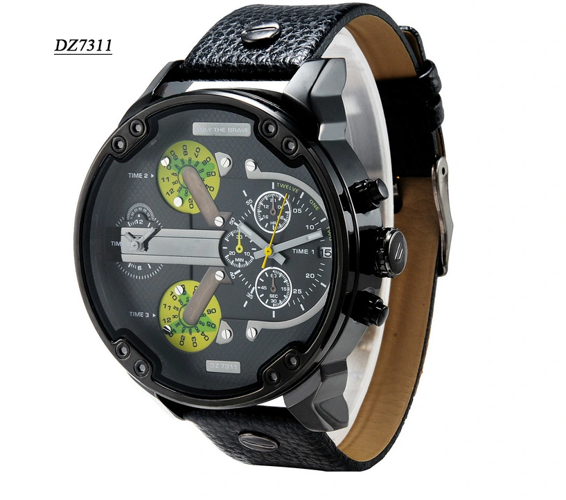 Men's Luxury Watch Clear Sports Stylish Casual Waterproof Belt Watch