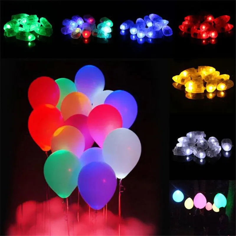 50PCS LED Balloon Lights, Mini Battery Powered LED Lights Bulbs