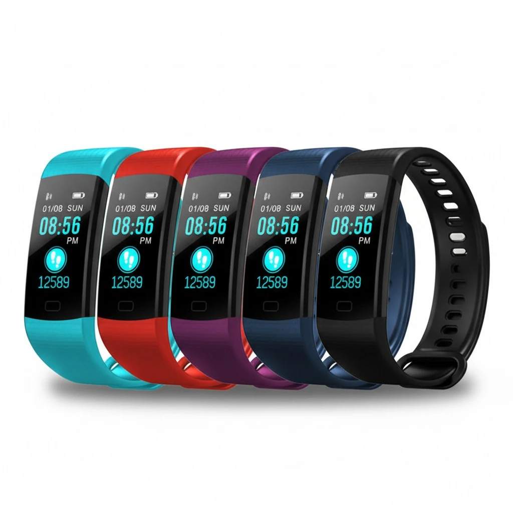 Heart Rate Fitness Tracker High Quality Waterproof Multi-Purpose Smart Bracelet