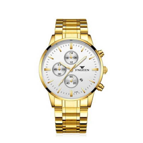 Men Self Winding Quartz Watch, Luxury Style Mechanical Wrist Watch