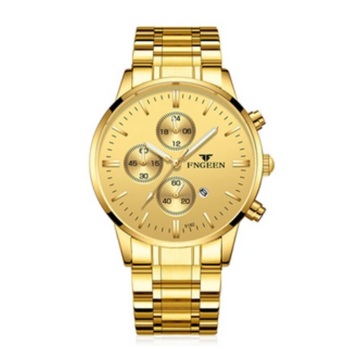 Men Self Winding Quartz Watch, Luxury Style Mechanical Wrist Watch