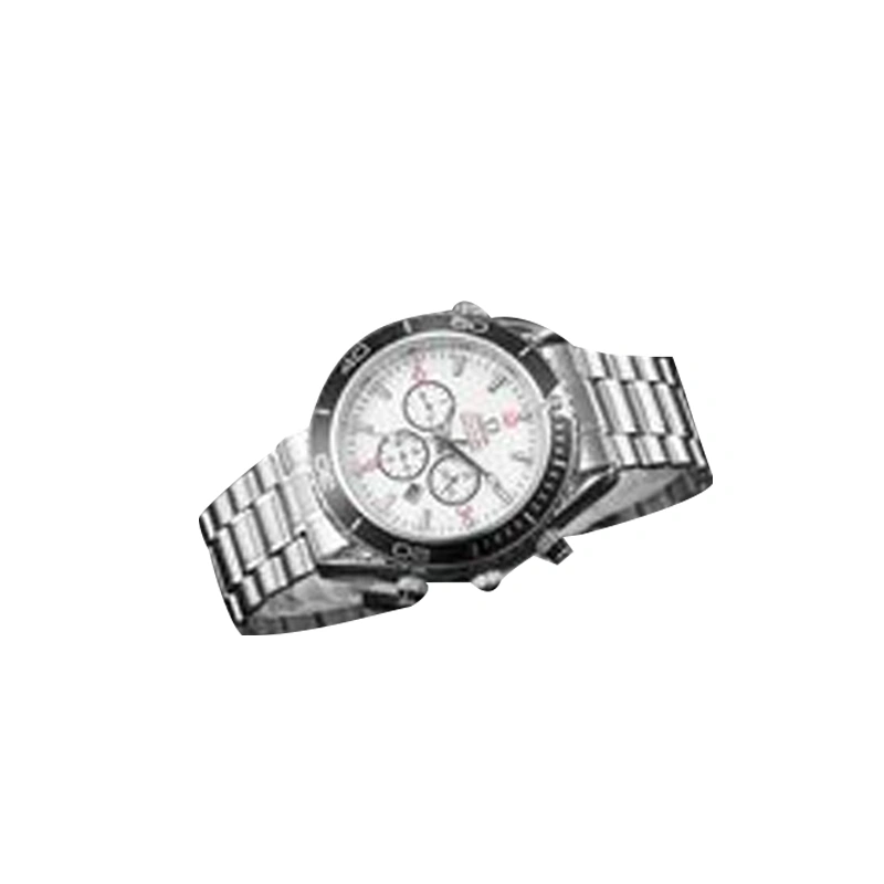 Men Fashionable Stainless Steel Watch, Wristwatch Three Pointers