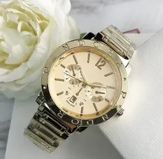 Men's Quartz Watch Waterproof Classic Round Head Steel Band  Luxury Watch