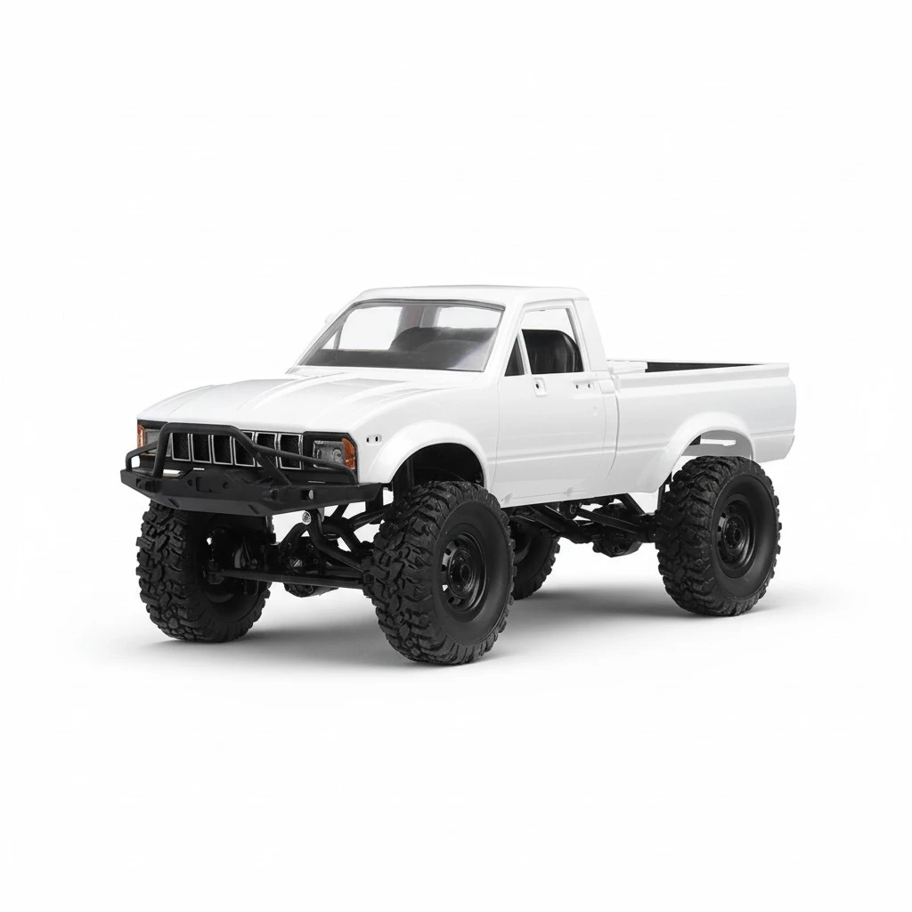2.4G Remote Control Climbing Car, Four-Wheel Drive Pickup Model, 1:16