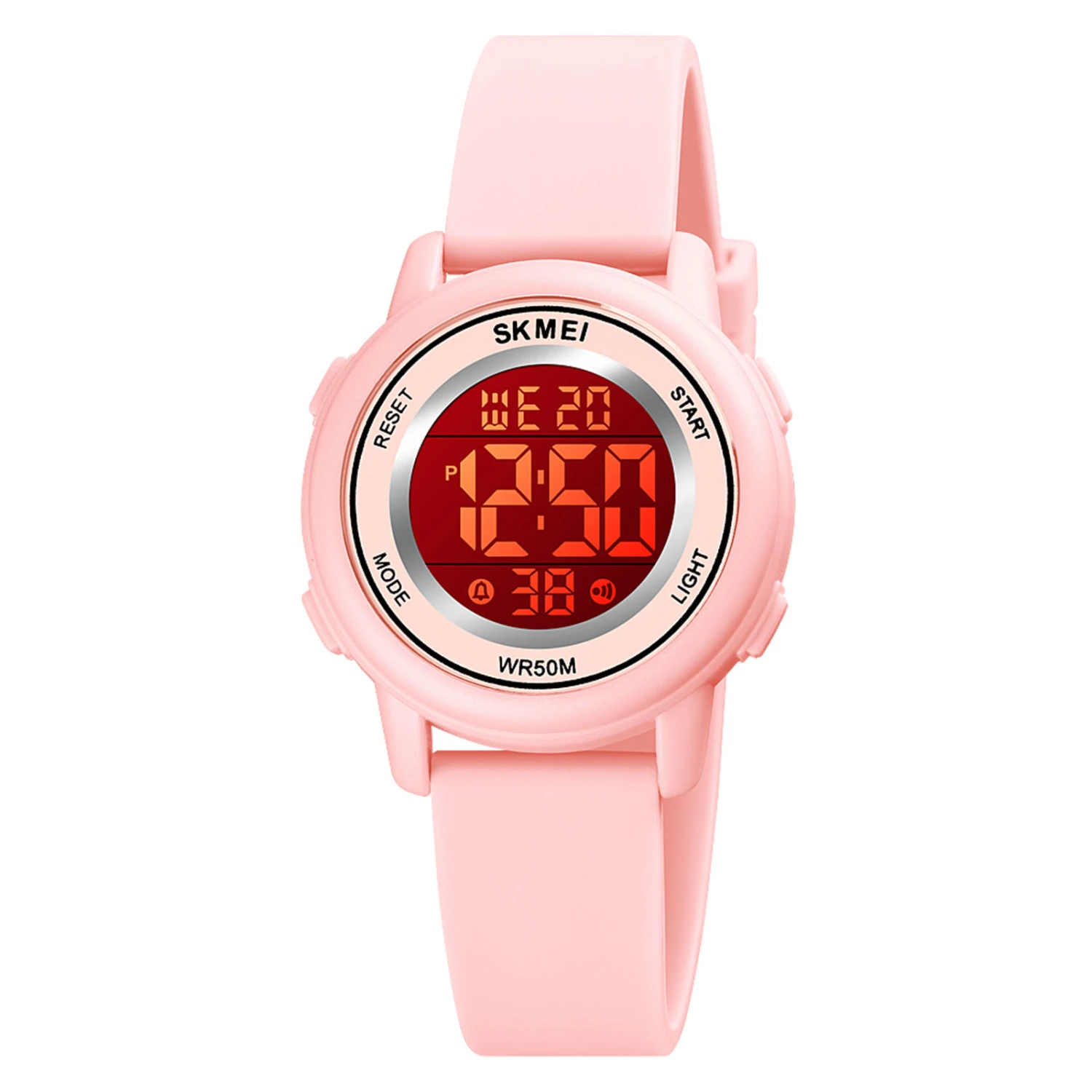 Children Waterproof Electronic Watch, Digital Display LED Wrist Watch