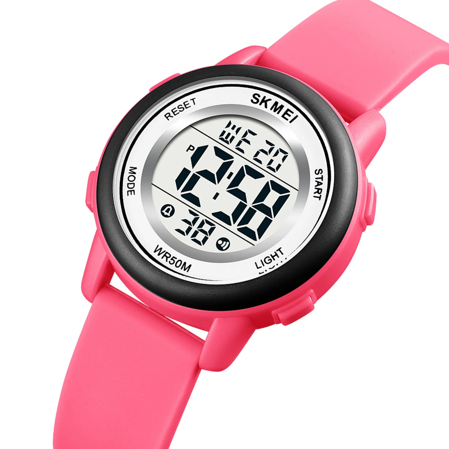 Children Waterproof Electronic Watch, Digital Display LED Wrist Watch