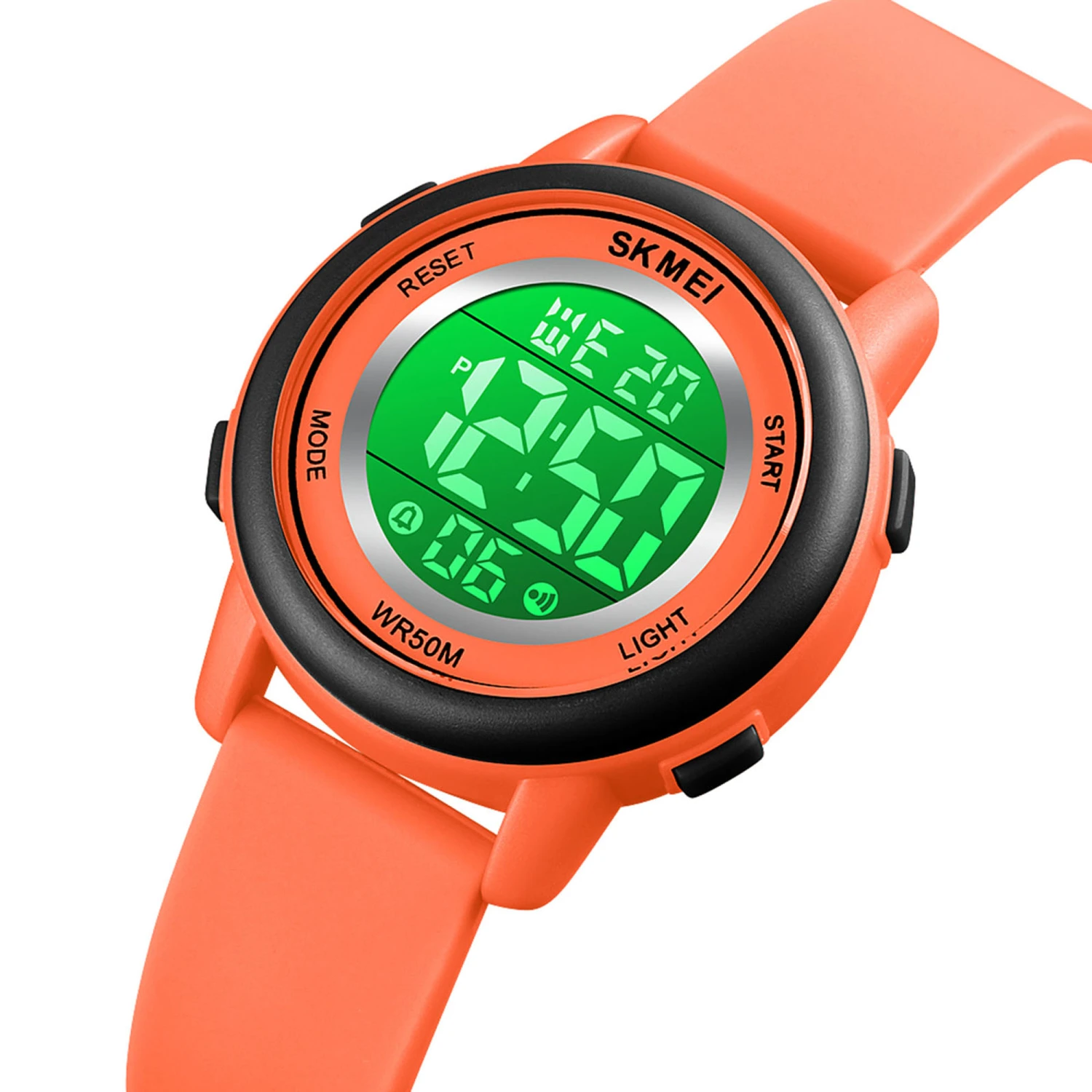 Children Waterproof Electronic Watch, Digital Display LED Wrist Watch