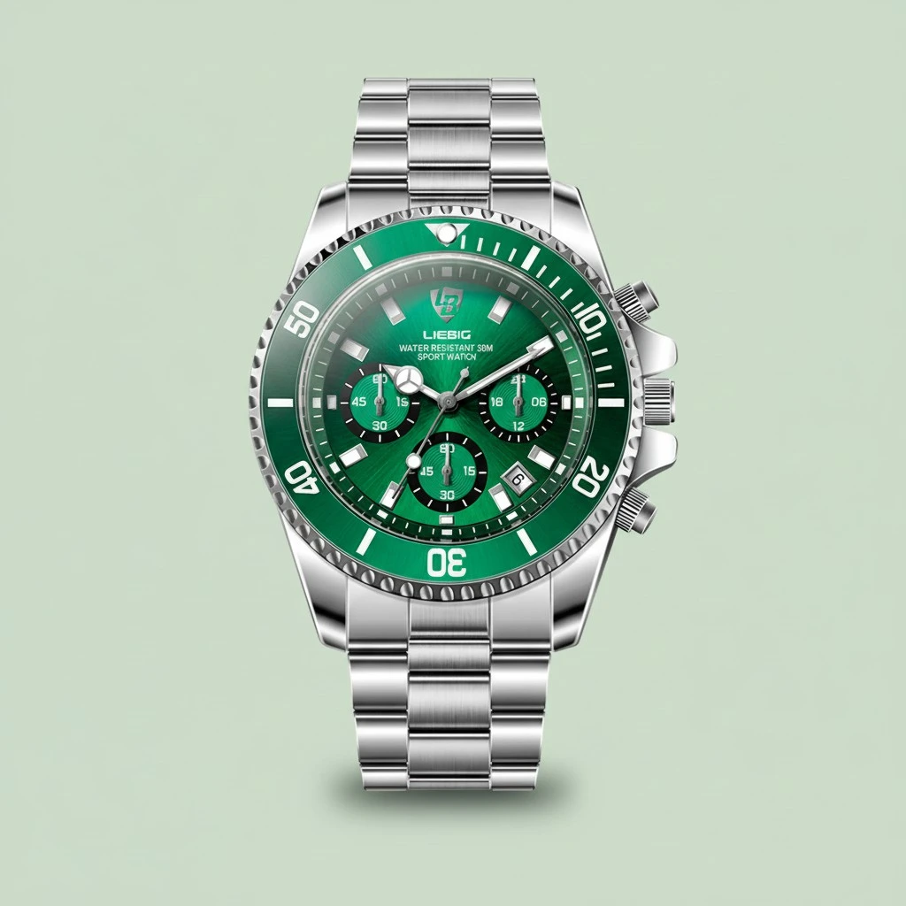 High Accuracy Quartz Watch, Business Style Waterproof Wrist Watch
