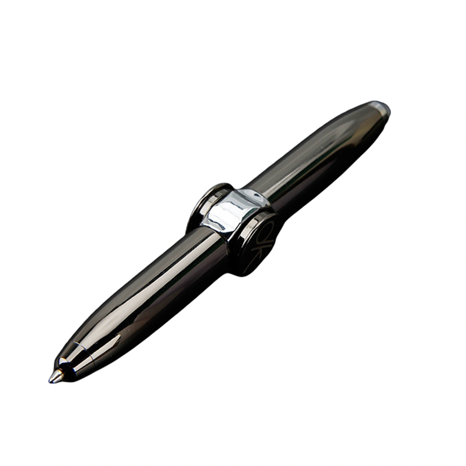 Fidget Spinner Ballpoint Pen, Stress Relief Stationery with LED Light
