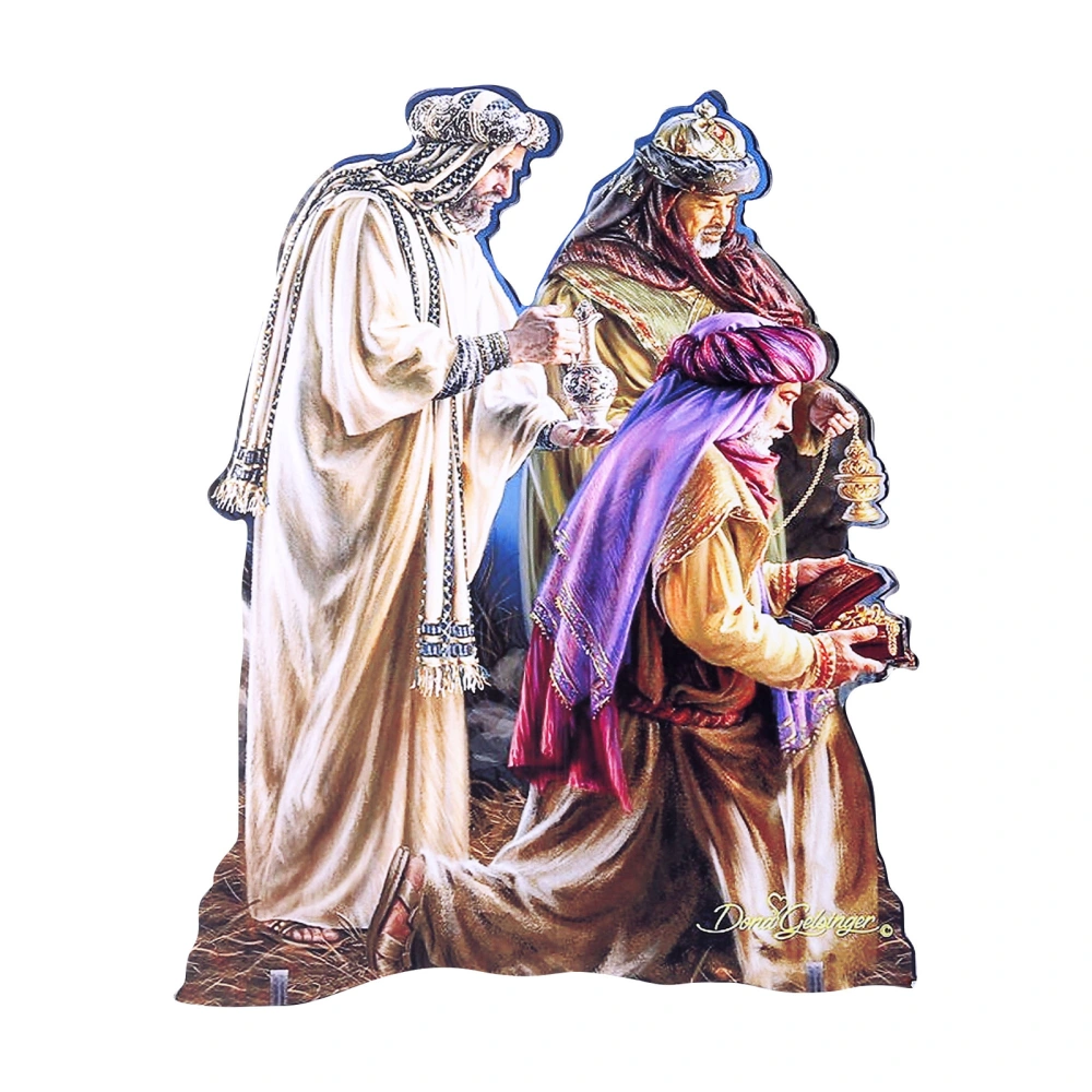 Decorative Scene Ornament, Nativity Holy Family Decoration Ornament 