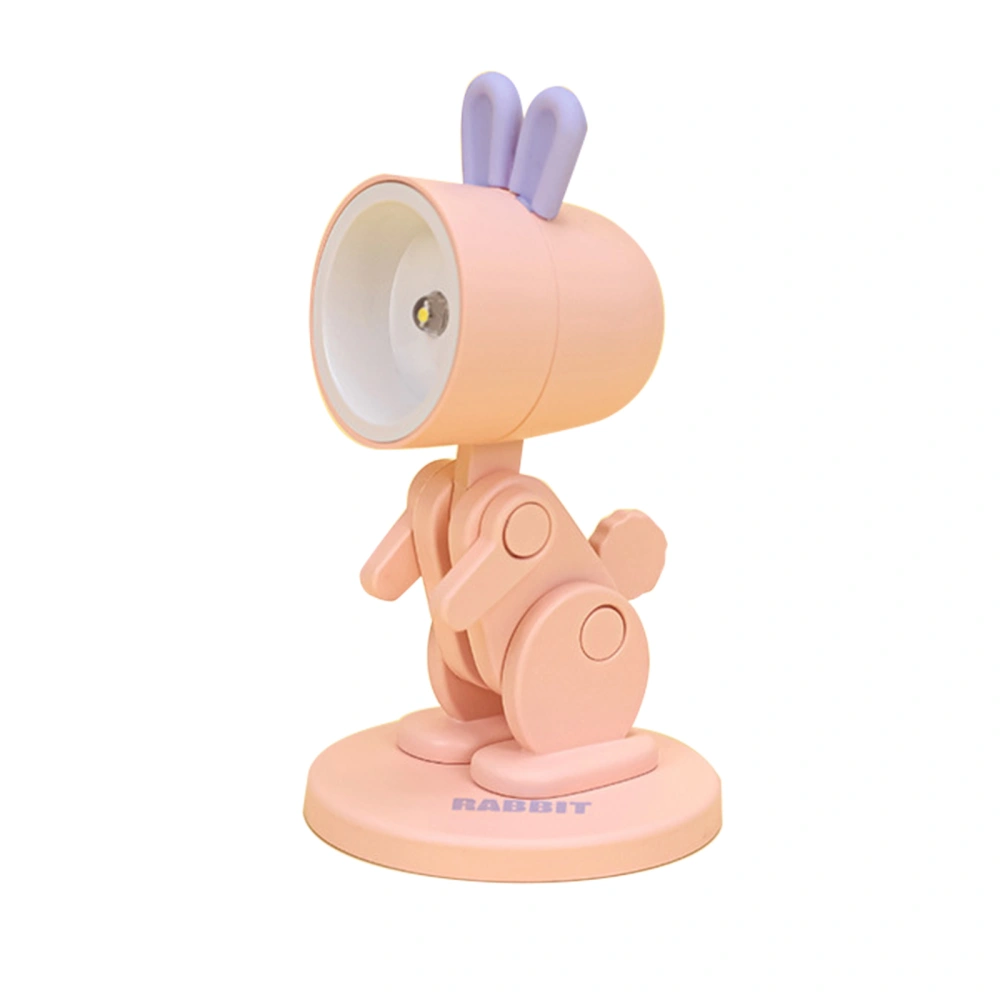 Bunny Table Lamp Decorative Bedside Desk Led Night Light for Bedroom