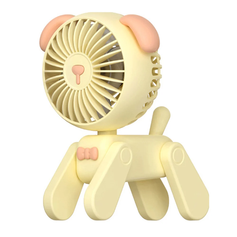 Portable Fan, Mini Cute Animal Table Fan USB Powered Personal Fan