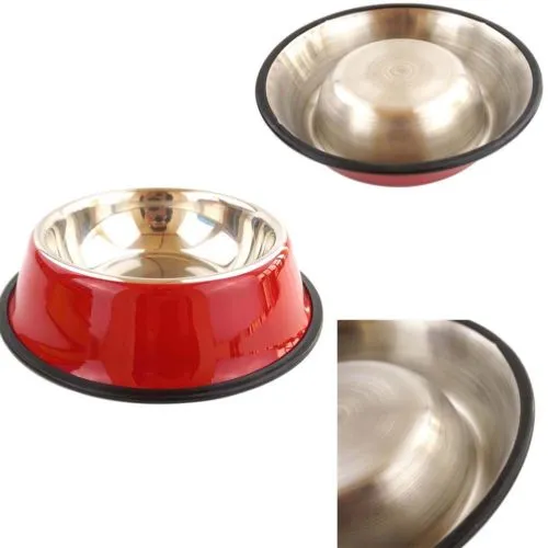 Puppy Cat Pets Bowl, Feeding Food Water Bowl, Feed Container