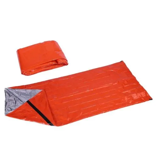 Emergency Sleeping Bag, Thermal Waterproof Survival Camping Travel Bag