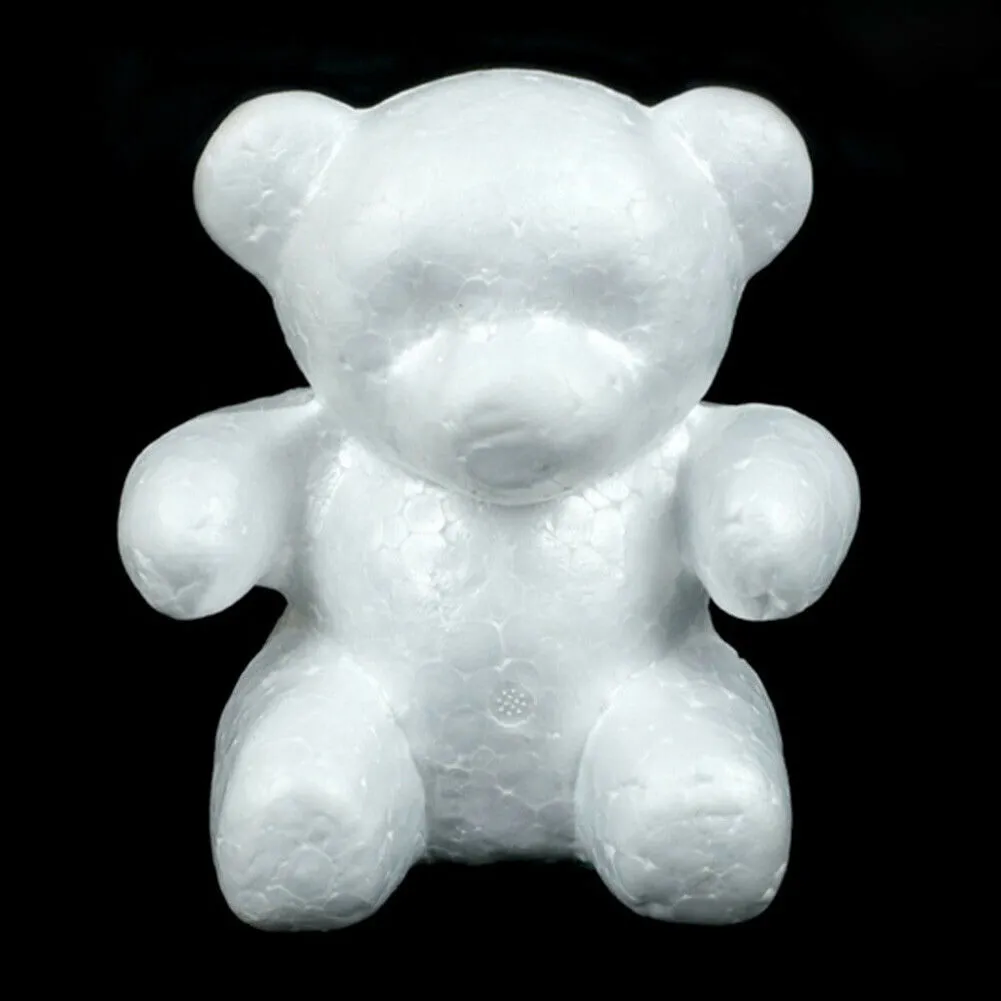 Flower Arrangement Foam Model White Animal Shape Party Decoration