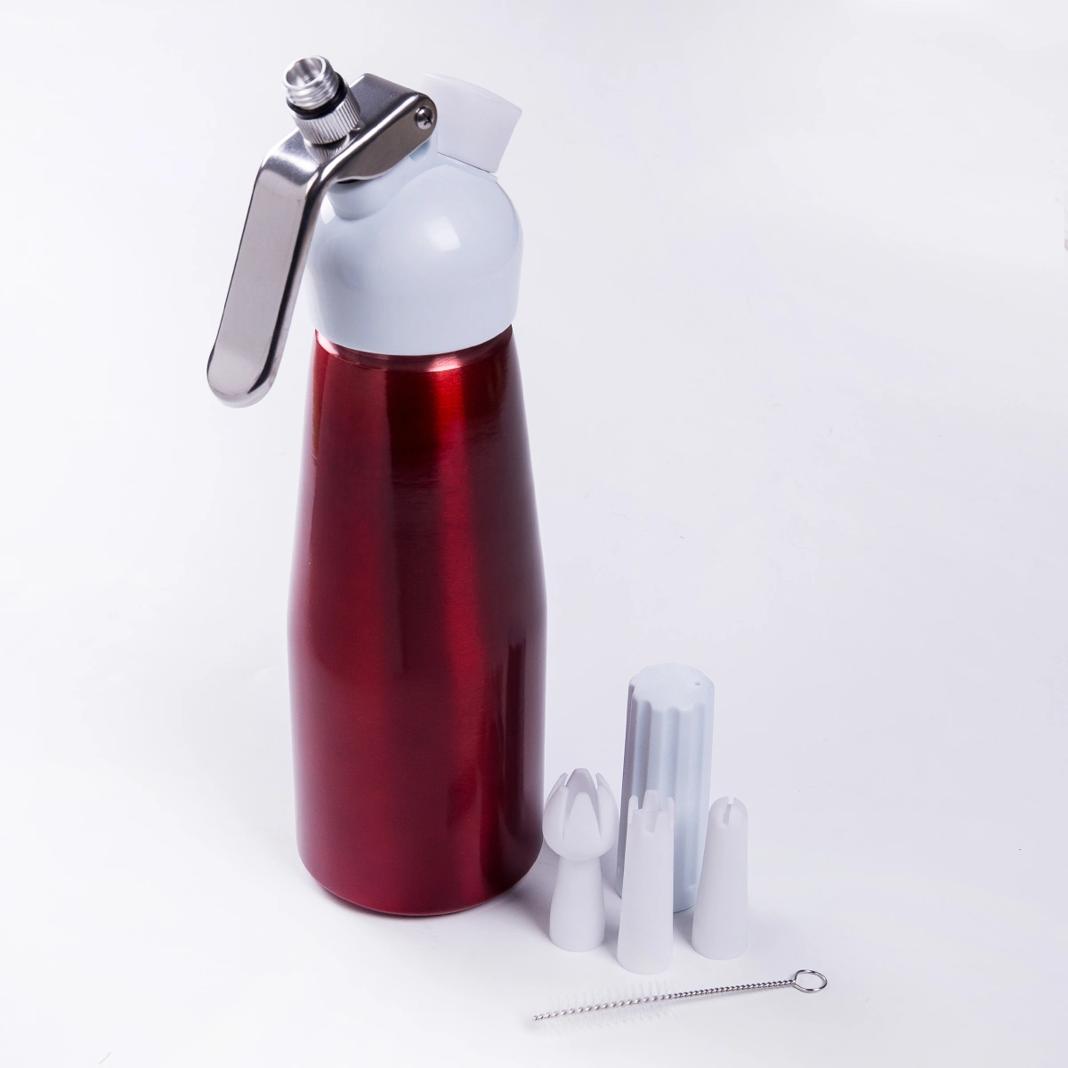 Cream Whipper, Whipped Cream Dispenser with 3 Decorating Nozzles