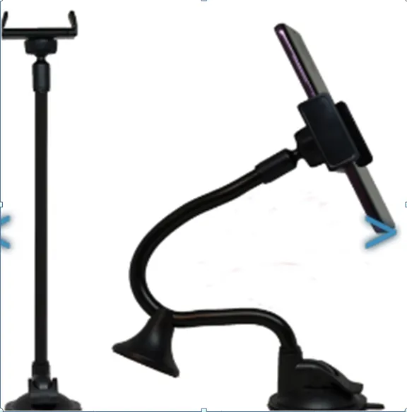 360° Rotatable Car Phone Holder Windshield Long Arm Universal Bracket
