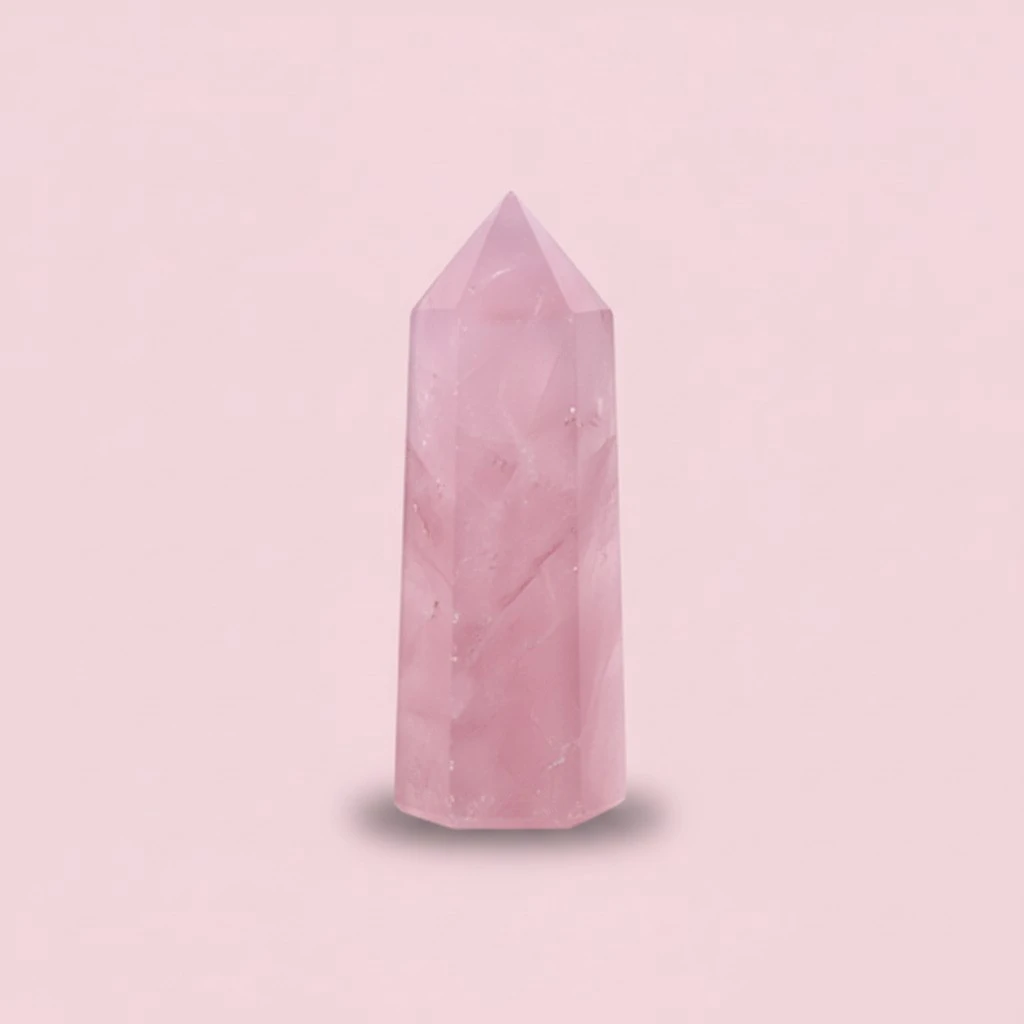 Crystal Point Wand, Quartz Crystal Point Healing Stone