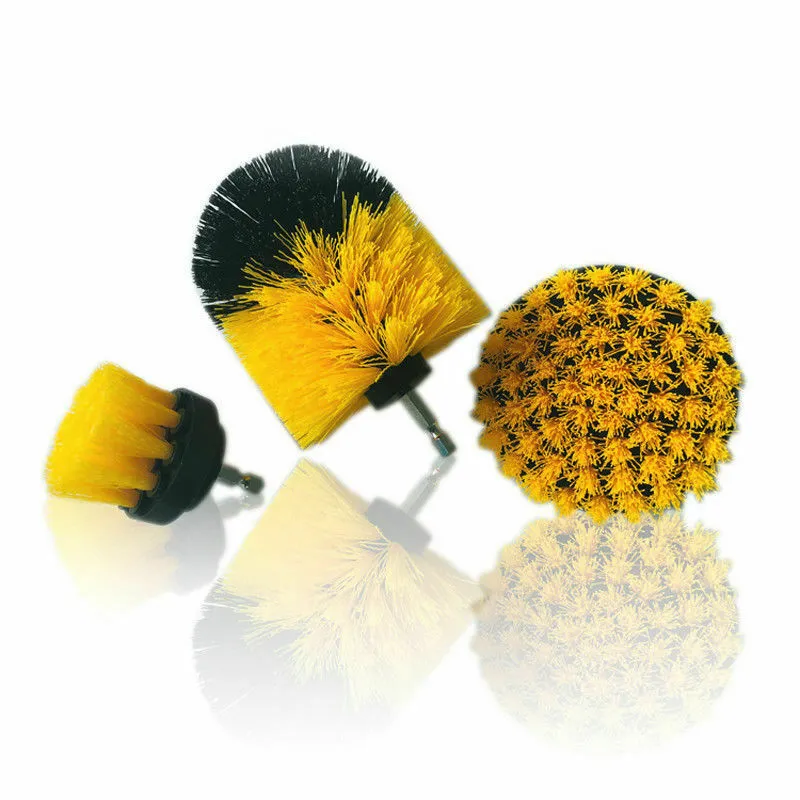 3/1PCS Drill Brushes, Cordless Drill Powered Spinning Brush Kit