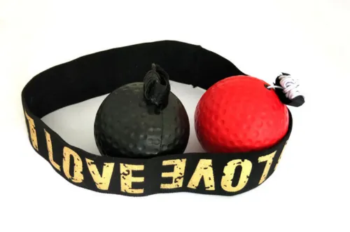 Boxing Speed Reflex Fight Ball with Headband, Boxer Punch Exercise Equipment