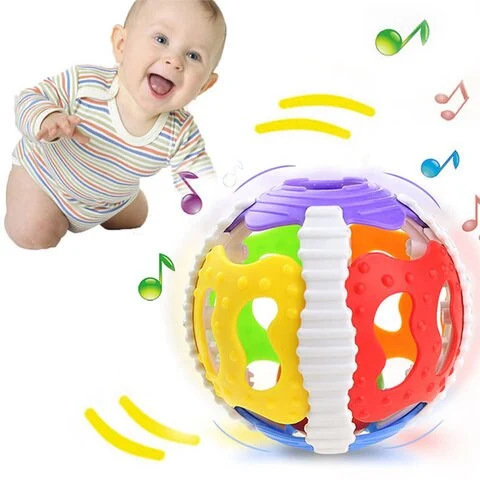 Baby Toys Music Sound Splicing Hollow Out Leisure Handshake Rattle Toy