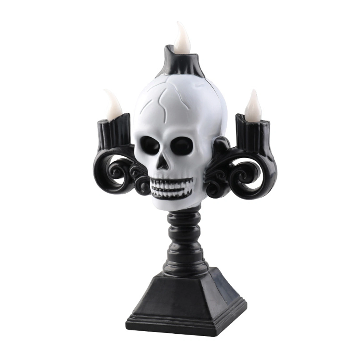 Halloween LED Skulls, Realistic Skulls Head for Halloween Bar Table