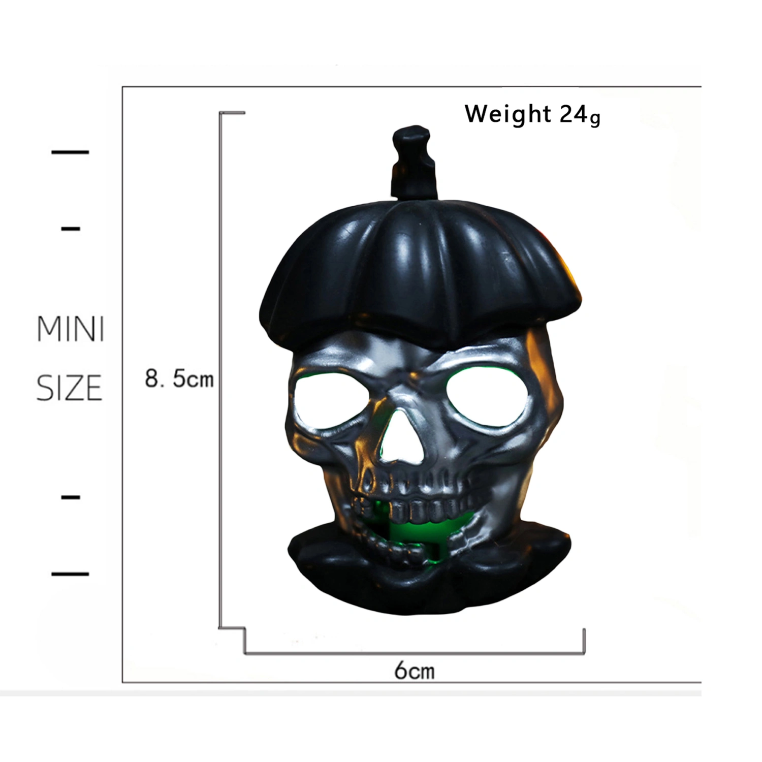 Halloween LED Skulls, Realistic Skulls Head for Halloween Bar Table