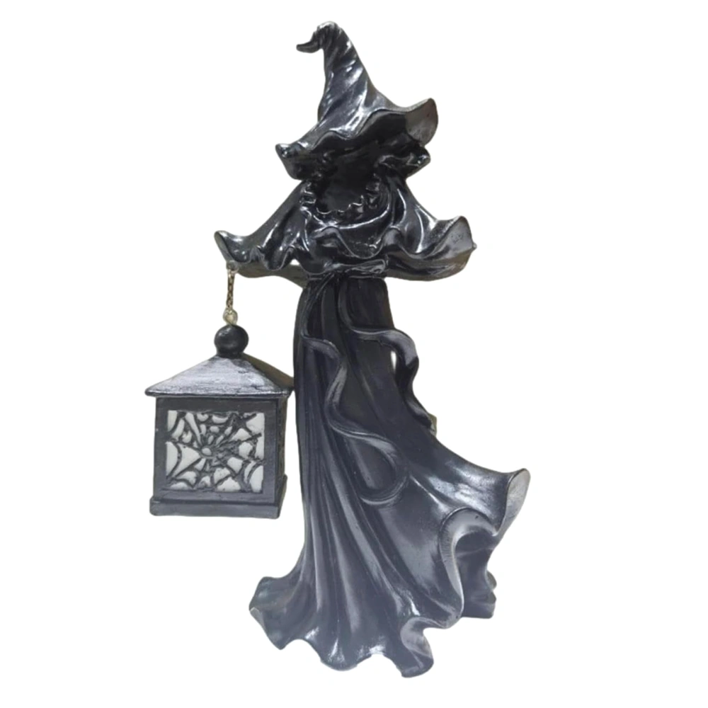 Light-up Witch, Halloween Light Night Light Resin Desk Decor