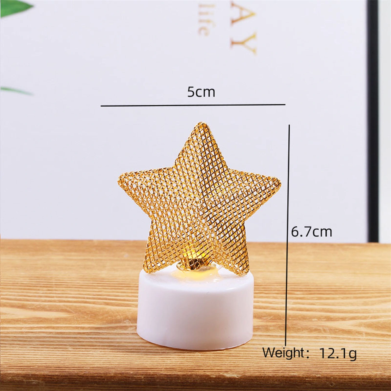 Flickering Flameless Electric Candle LED Tea Lights Pillar Candle 