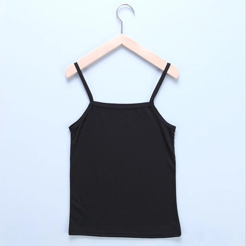 Women Casual Suspender Tops, Solid Color Sleeveless Off-the-shoulder Vest