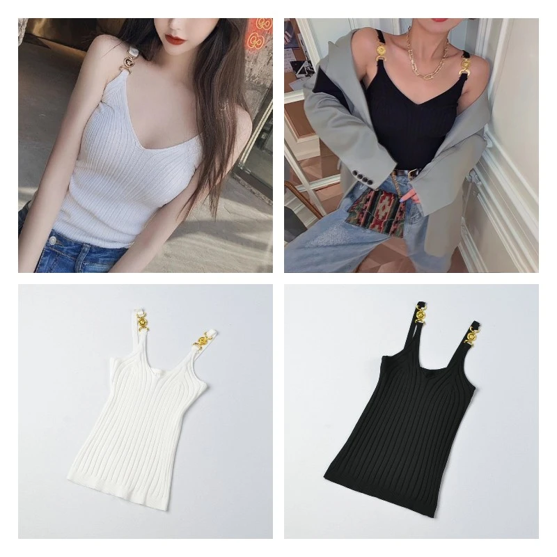 Women's Camisole, Sexy V-neck Sleeveless Sling Tops for Party