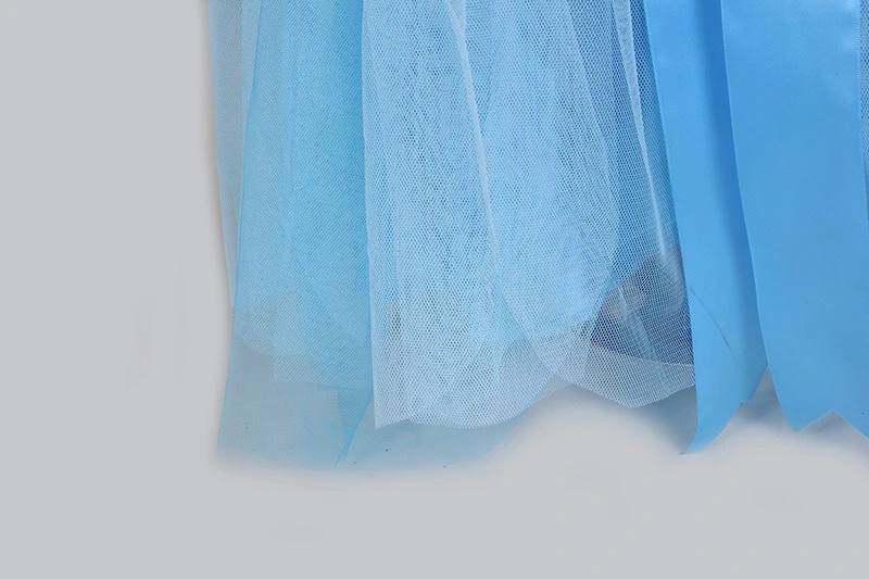 Little Girl Tutu Dress, Ruffle Rhinestone Waist Bow Party Dress