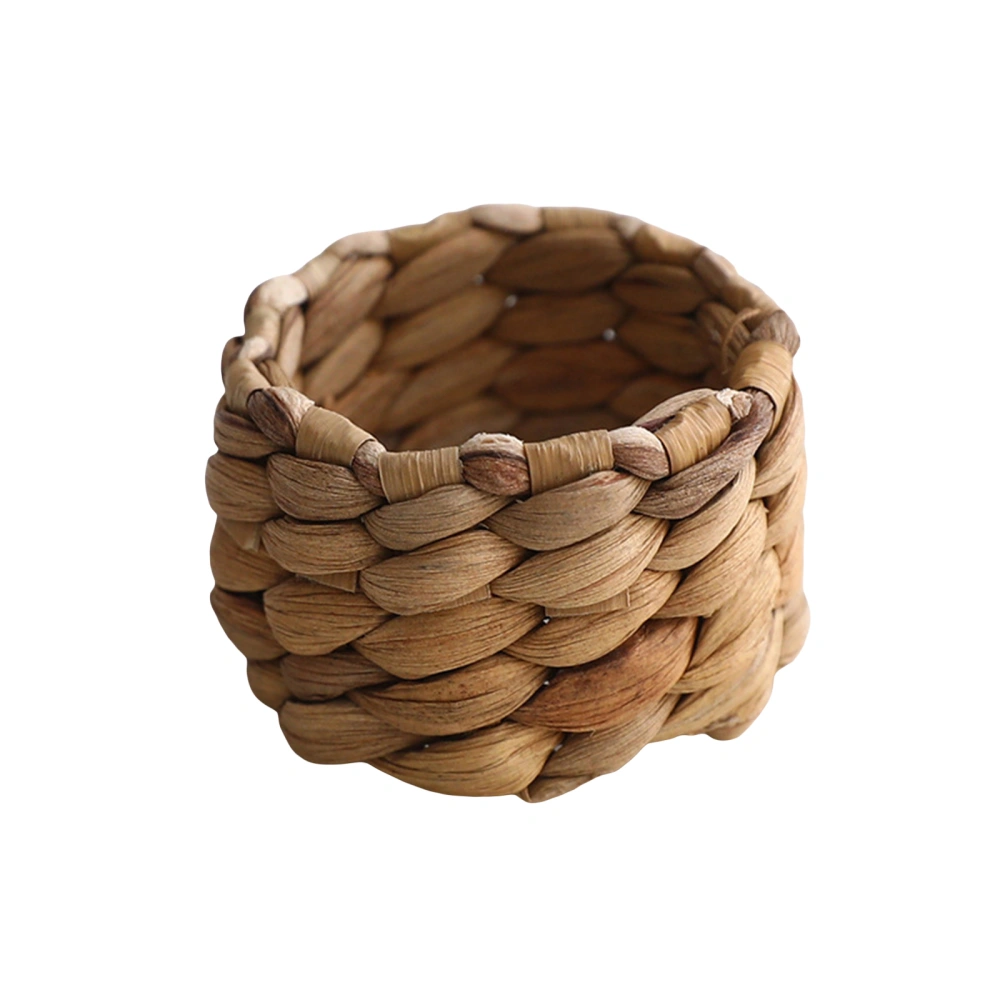 Woven Napkin Rings Set Handmade Rustic Napkin Bands Napkin Holders 