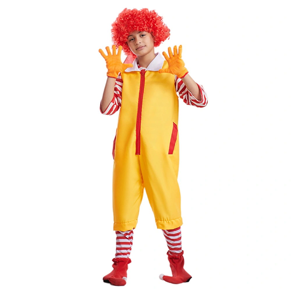 Family Matching Clown Cosplay Costume Christmas Children Adult Outfit