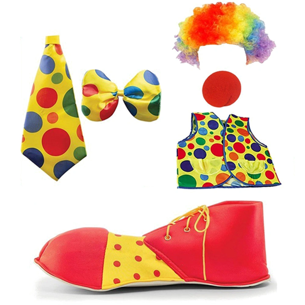 Clown Costume Supplies, Adult Halloween Fancy Dress Up Accessories