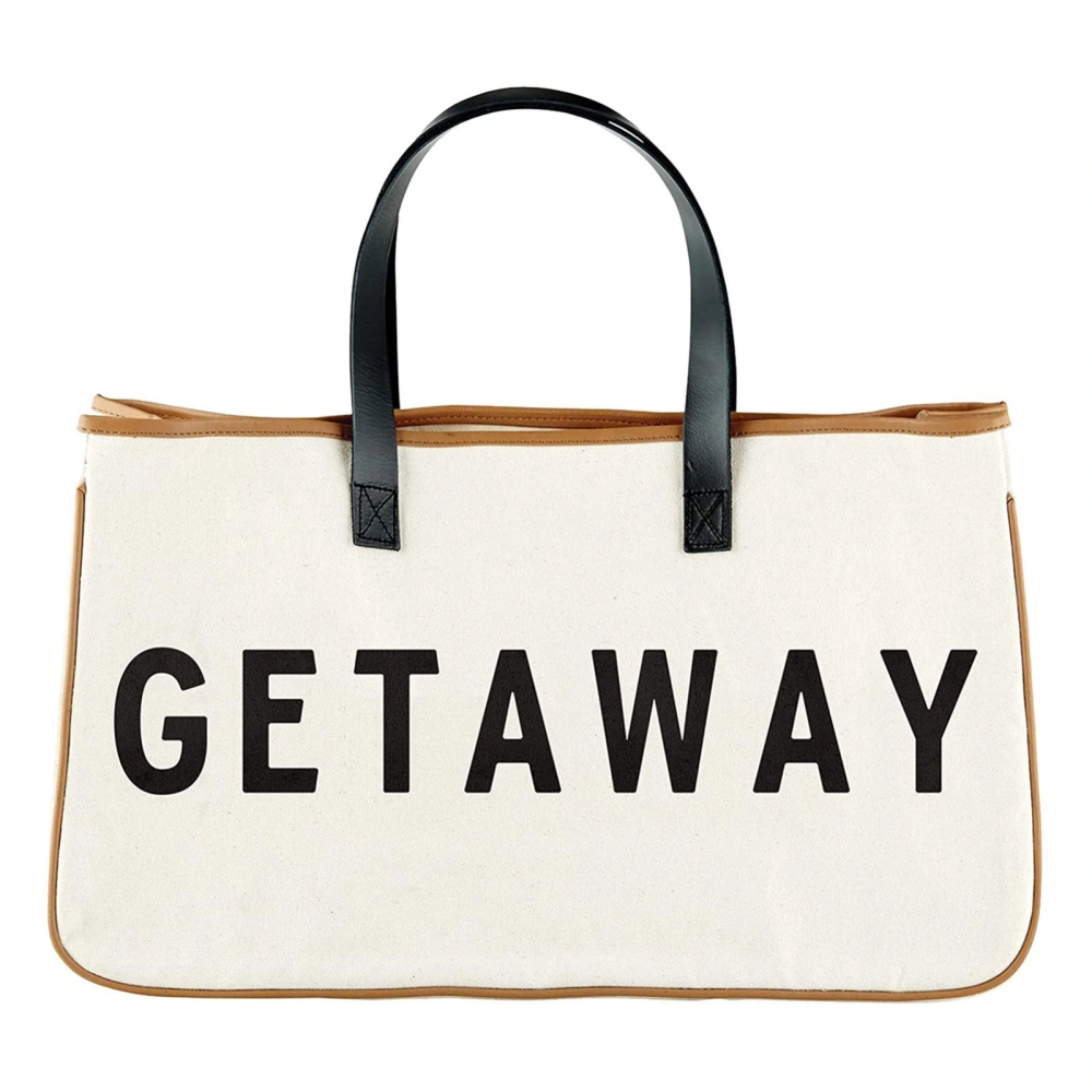 Beach Bag Canvas Tote Bag Letter Printed Tote Bag for Women Bridesmaid