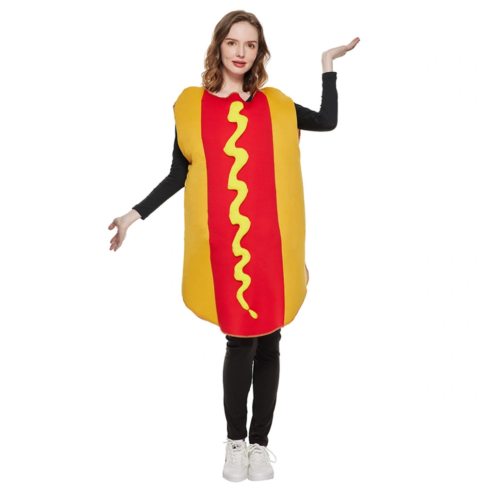 Adults Halloween Cosplay Costumes, Food Pattern Role-Playing Clothes