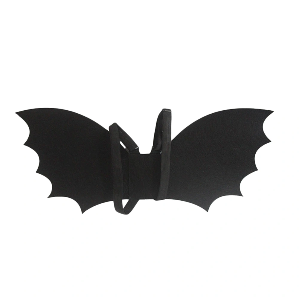 Halloween Black Bat Wings Kids Cosplay Costumes Props for Boys Girls