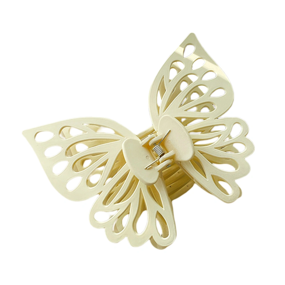 Women Hair Clip, Vintage Dual Layer Hollowed Butterfly Hair Claw