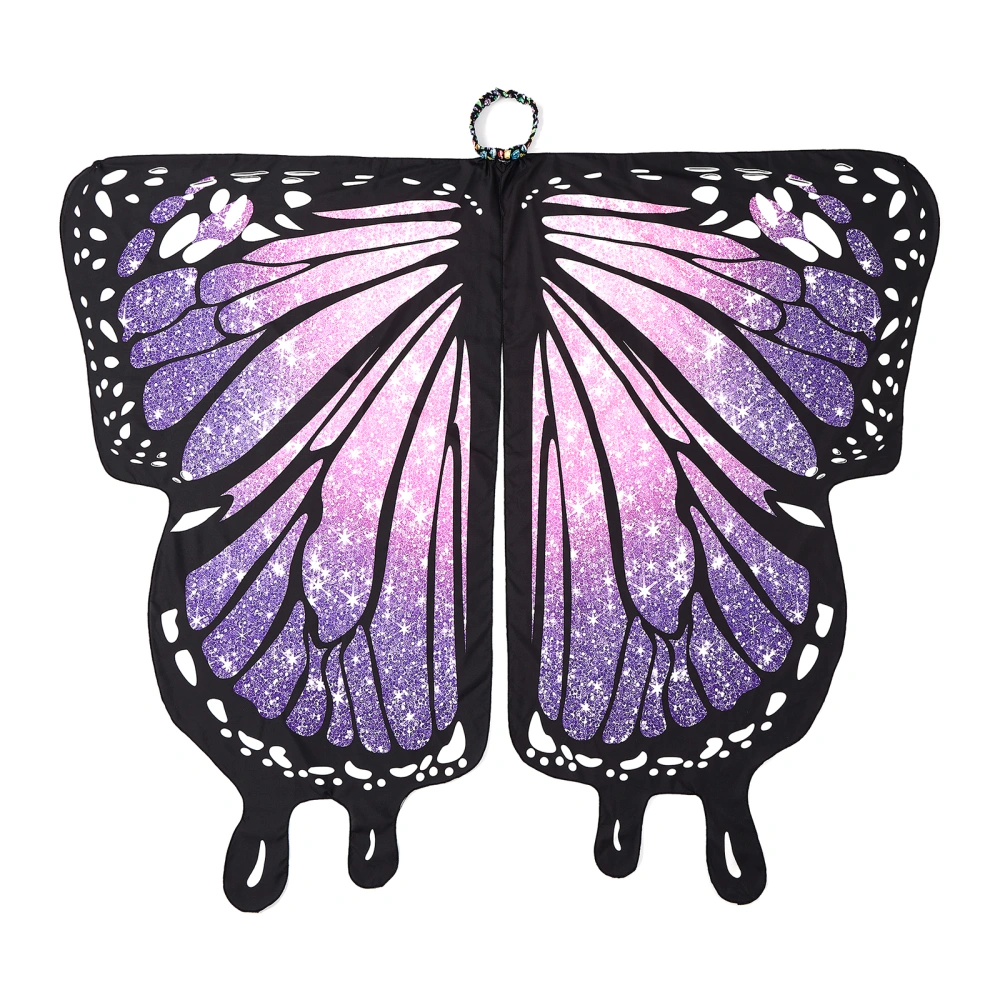 Girls Halloween Butterfly Costume, Butterfly Wings Cape for Party