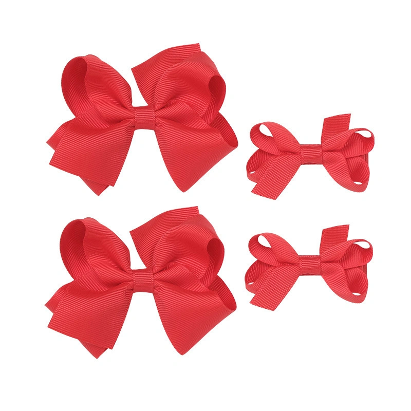 Girl Bowknot Hair Clip Kid / Adult Bow Clasp Hair Parent-Child Accessory