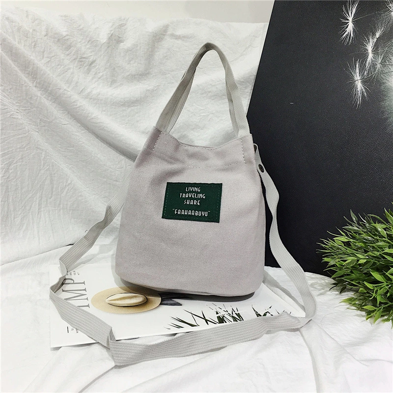 Women Fashion Shoulder Bag Casual Canvas Bag Stylish Crossbody Bag