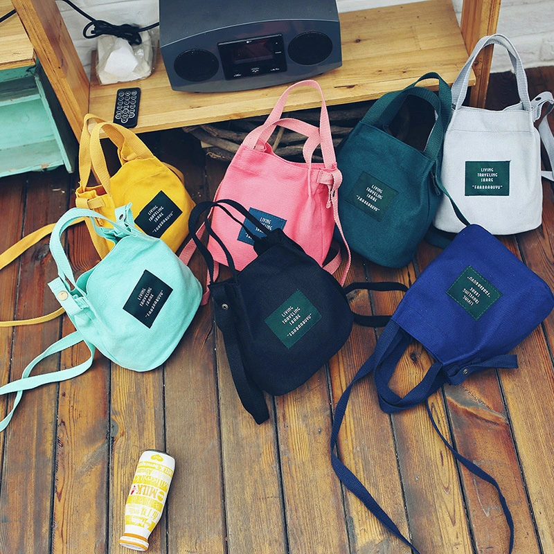 Women Fashion Shoulder Bag Casual Canvas Bag Stylish Crossbody Bag