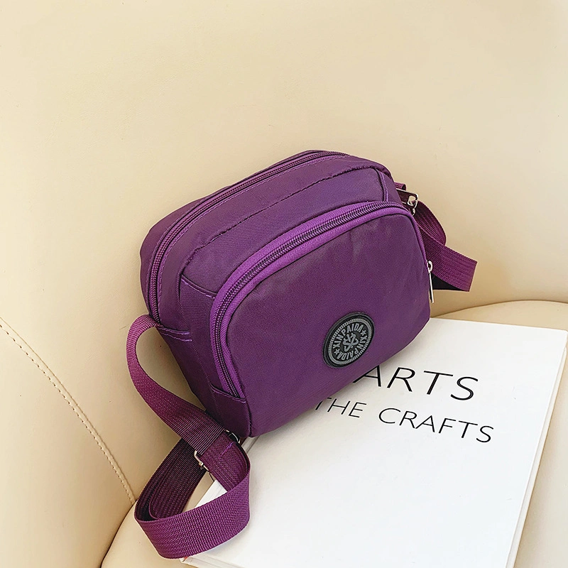 Casual Shoulder Bag, Waterproof Adjustable Strap Zipper Crossbody Bag