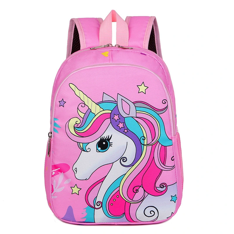 Girl Cartoon Backpack Waterproof Large Space Kindergarten Backpack