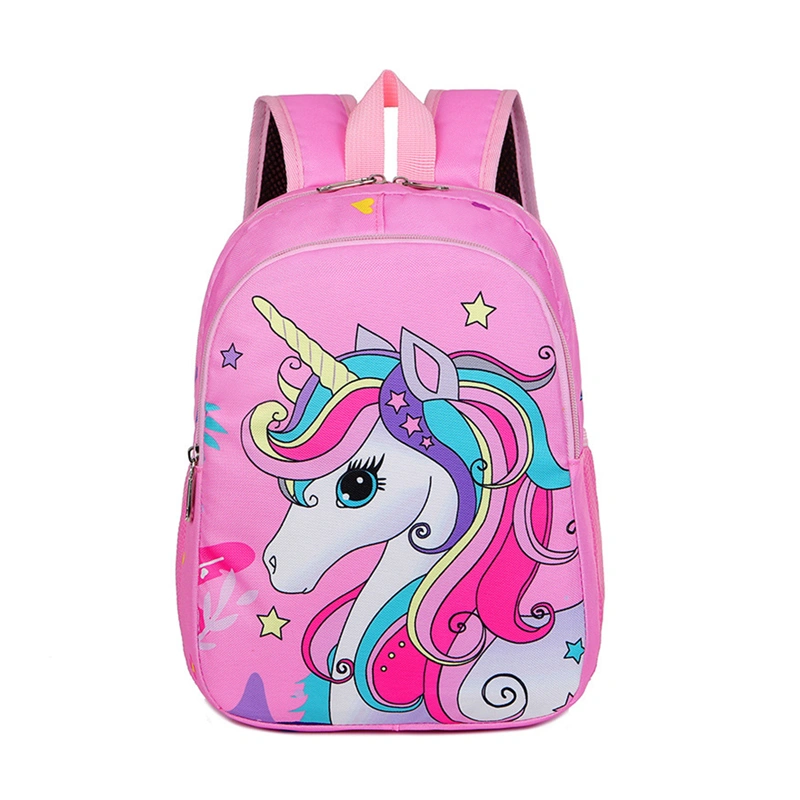 Girl Cartoon Backpack Waterproof Large Space Kindergarten Backpack